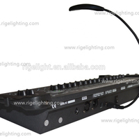 Dj contrôleur programmable 384 canal 16 curseur console d'éclairage de scène DMX512 console
