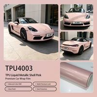 Film de protection souple TPU rose dynamique, anti-UV 90%, application à l'état humide, épaisseur 7,5 MIL, qualité américaine, pour covering automobile