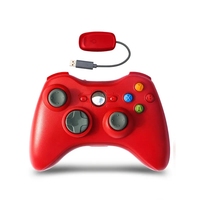 Manette sans fil 2,4 G pour Xbox 360, manette de jeu, télécommande de jeu, joystick avec récepteur PC
