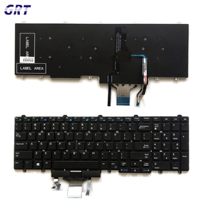 Nouveau clavier d'ordinateur portable d'origine pour ordinateur portable DELL Latitude E5550 5570 E5580 Precision 7510 7710 US N7CXW - Product Image 1