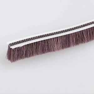 Nastro di tenuta inferiore per <span class=keywords><strong>porta</strong></span> resistente-Pennello in Nylon per riduzione del rumore del vento, <span class=keywords><strong>porta</strong></span> in alluminio/UPVC - Product Image 2