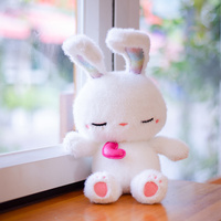 Peluche Éléphant Lapin Ours en Peluche Jouet Super Doux Cadeau Enfant Logo Personnalisé Usine