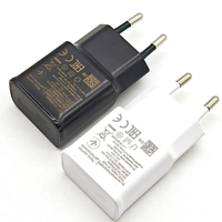 Chargeur USB 15W Prise EU/US/UK Adaptateur de charge rapide Câble Type C pour Samsung Galaxy S10 S8 S9 Plus Note 8 Note 9