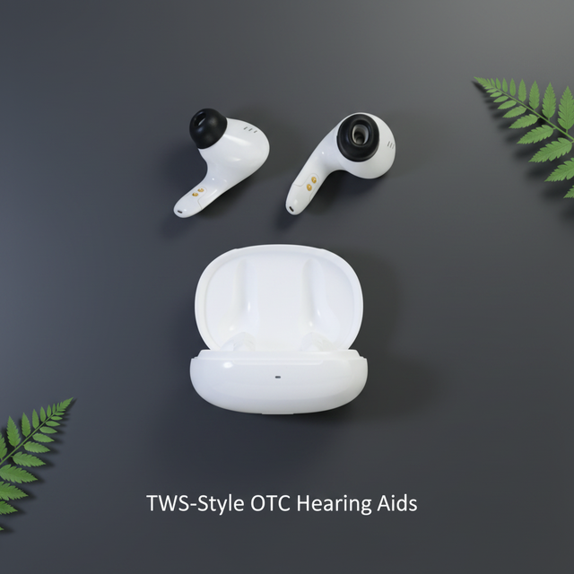 Bulk Professional Grade 16-Channel TWS-Style OTC Hearing Aids for Connectivity Rechargeable Battery-Global Shipping for