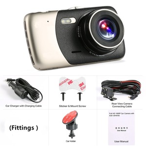 Mới 4 inch viceo ghi Xe DVR máy ảnh Full HD 1080P Xe đi du lịch ngày ghi 150 độ ống kính tầm nhìn ban đêm TACHOGRAPH - Product Image 2