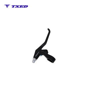 Palanca <span class=keywords><strong>de</strong></span> Bicicleta <span class=keywords><strong>de</strong></span> 22,2 mm, Aleación <span class=keywords><strong>de</strong></span> Aluminio Resistente, Manillar <span class=keywords><strong>de</strong></span> Tres/Cuatro Dedos, Negro con Logotipo para Bicicleta <span class=keywords><strong>de</strong></span> Montaña - Product Image 2