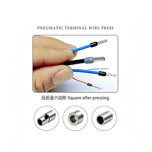 Herramienta de crimpado neumática <span class=keywords><strong>FEK</strong></span> 6-4, máquina automática para crimpar terminales de tubo, 1 año de garantía - Product Image 5