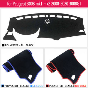 Tapis de tableau de bord antidérapant, 1 pièce, accessoire pour voiture, pour <span class=keywords><strong>Peugeot</strong></span> <span class=keywords><strong>3008</strong></span> 2008 ~ 2020 MK1 MK2 3008GT - Product Image 3