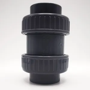 Hot Sale Plastic Check Valve Factory Prices Double Union Check Valve Spring Type