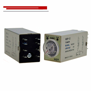 Thời Gian Hẹn Giờ 2 Bật 2 Tắt + Cơ Sở DC24V AC36V AC220 AC380V H3Y Rơle Trễ Thời Gian 2 H3Y-2 - Product Image 1