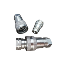 Coupleur rapide hydraulique d'échange de série ANV de Type Poppet BSP de ISO-A personnalisé en gros 3/4 "de l'usine de Chine