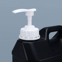 En promotion : Baril carré portable en plastique HDPE de 1 gallon (4 L), conteneur vide pour l'emballage d'huile moteur