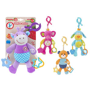 Peluche con forro polar/chocalera, 26 cm, surtido - Product Image 1