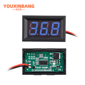 0.56 kỹ thuật số vôn kế DC 4.5V-30V LED kỹ thuật số vôn kế điện áp Bảng điều chỉnh Meter cho 6V 12V electromobile xe máy xe hơi - Product Image 6