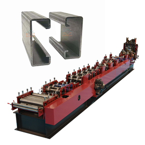 Los fabricantes suministran <span class=keywords><strong>Z</strong></span> C en forma de rollo de acero que forma la máquina de perfil ligero marco de acero <span class=keywords><strong>Purlin</strong></span> Machines - Product Image 3