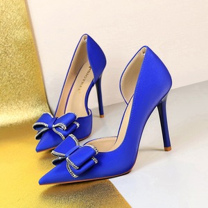 Nuove Décolleté da Ragazza per Matrimonio Discoteca Festa <span class=keywords><strong>Scarpe</strong></span> da Donna <span class=keywords><strong>Tacco</strong></span> a Spillo Super Alto 10,5cm Punta Sottile Eleganti da Sposa per la Primavera - Product Image 2