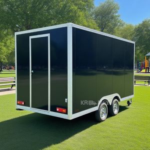 Camion Remorque Mobile Personnalisable pour Événements, Équipement de Cuisine Complet, Stockage Réfrigéré de Boissons, Kiosque de Restauration de Rue - Product Image 3