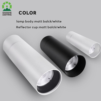 Commercial 360 ° Rotations à 90° ° Spot LED de plafond encastré inclinable et dimmable pour intérieur, 10W 15W 25W 30W, idéal pour les magasins de vêtements