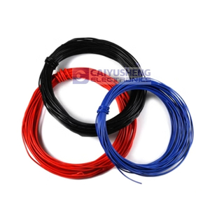 Cable de conexión para circuito electrónico UL1007, de cobre estañado, simple/multifilar, 24/28AWG - Product Image 1