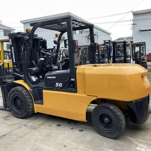 <b>Used</b> /Heli/tcm/cat/mitsubishi FD50 5 Ton Diesel Forklift with Three Stage Mast and Side Shift - Product Image 1