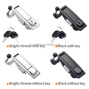 MS606 Verteilerschränke Netzwerkschrank Schlüsselgriff Kompressionshebel Tür Flachgriff Elektroschrank Box Federverschluss - Product Image 5
