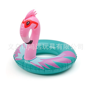 ห่วงยางว่ายน้ำซุปเปอร์แฟคตอรี่ ฟลามิงโก้ ขนาด 70 ซม. 90 ซม. สำหรับเด็กและผู้ใหญ่ กีฬาทางน้ำ - Product Image 5