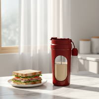 Taza de Café Autoagitadora de Alta Calidad, Material Plástico Impermeable a Prueba de Fugas, 450ML, Taza Mezcladora Automática Eléctrica de un Solo Clic