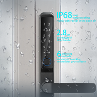 Serrure intelligente étanche résistante à l'humidité Compatible Tuya/TT pour la maison appartement connectivité Wi-Fi Options de stockage de données en nuage