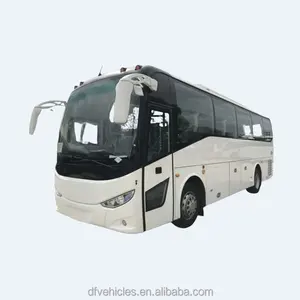 Custom color high-capacity SLK6102 Coach Bus equipped with luxury reclining seats 6MT with strengthened front/rear axle on sale