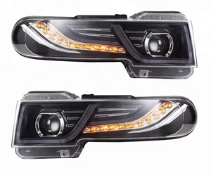 Faros LED para <span class=keywords><strong>FJ</strong></span> <span class=keywords><strong>Cruiser</strong></span> 2007-2023, Doble Haz con Rejilla, Señal de Giro Secuencial, VLAND Full LED, Lente Ahumada, Plug and Play 53100-35A30 - Product Image 2