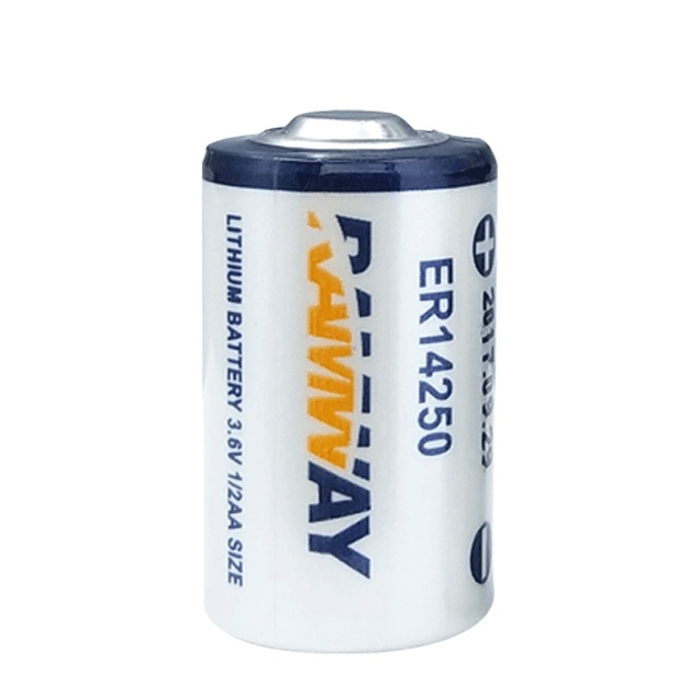 RAMWAY ER14250/TL-5902 3.6V 1200mAh 1/2AA Lithium Battery for PLC Servo Encoder Probe ETC Sight Locator Internet of Things