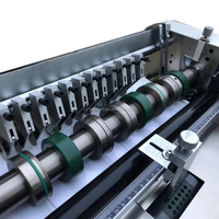 Machine automatique de pliage, de rainurage et de perforation de feuilles de papier, imprimante de reçus et de factures, machine de perforation et de numérotation séquentielle