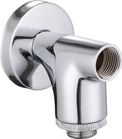 Bras de douche mural en laiton avec robinet inverseur 3 voies 90° °   Accessoires de robinetterie de douche à filetage 1/2 pouce pour ensemble de double pomme de douche