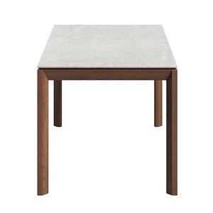 <span class=keywords><strong>Table</strong></span> à manger <span class=keywords><strong>carrée</strong></span> moderne et durable pour salle à manger, <span class=keywords><strong>bois</strong></span> de frêne massif, comptoir en <span class=keywords><strong>bois</strong></span> massif avec surface en pierre frittée pour 6/<span class=keywords><strong>8</strong></span>/10 <span class=keywords><strong>personnes</strong></span> - Product Image 3