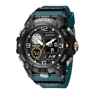 Nuevo Modelo 2023 SMAEL 8055 Reloj Deportivo Electrónico de Plástico Relojes De Hombre Reloj Analógico Digital - Product Image 5