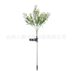 Lampe solaire de jardin LED résistante à l'eau, autoportante - Product Image 5