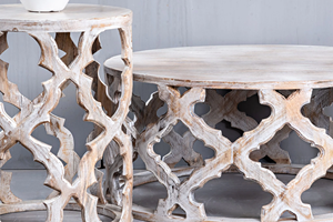 Table basse en bois avec structure en fer pour salon - Design moderne et luxueux, durable et facile à nettoyer, meubles pour la maison - Product Image 5