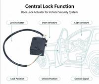 Actionneur de serrure de porte de voiture avec connecteur de câblage