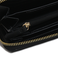 Dompet Kustom Produsen Grosir Murah Desain Beragam Lembut Kustom Perempuan Kulit Sintetis PU Dompet Kulit