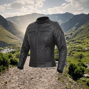 Veste de moto pour homme, design personnalisé, logo sur mesure, imperméable, style décontracté, veste de moto à l'ancienne. - Product Image 3
