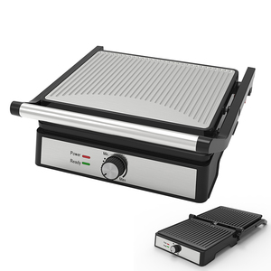 Gril électrique Commercial de bonne qualité, Grill de Contact à gaz <span class=keywords><strong>en</strong></span> <span class=keywords><strong>fonte</strong></span>, Machine à Steak, <span class=keywords><strong>Barbecue</strong></span> électrique, Panini - Product Image 6