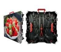 Harga grosir layar Display Led iklan luar ruangan P4.81 layar Led sewa 500x500