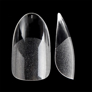 Nadeco-<span class=keywords><strong>uñas</strong></span> postizas <span class=keywords><strong>redondas</strong></span> <span class=keywords><strong>cortas</strong></span> para dedos, lijado interior de acrílico, cobertura completa, 240 unidades - Product Image 2