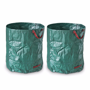 Large Capacity Zippered Storage <b>Bag</b> Waterproof Oxford Cloth <b>Foldable</b> Garden Organizer for Patio Furniture Household Trash <b>Bags</b> - Product Image 1