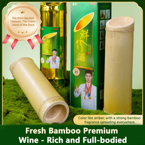 Xiake Legend, spiritueux chinois à base <span class=keywords><strong>de</strong></span> plantes, scellé dans du bambou, spiritueux bien-être, vin naturel, 52%, boisson alcoolisée premium douce - Product Image 2