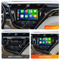 MEKEDE MS Android 12 Car Dvd Radio GPS Navigation pour Toyota Camry 2017-2020 Car Audio avec WiFi GPS DSP