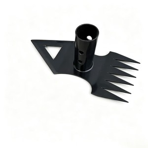 Houe à double face détachable à long manche, best-seller transfrontalier, pour désherber, couleur argent/noir, modèle 188 - Product Image 2
