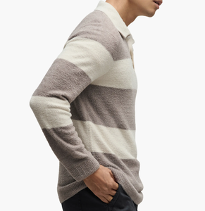 Maglione Unisex di Lusso Lavorato a Maglia per Golf e Polo, Felpa da <span class=keywords><strong>Uomo</strong></span> Personalizzata di Alta Qualità <span class=keywords><strong>con</strong></span> Motivo a Righe Lunghe, Maglione da <span class=keywords><strong>Pigiama</strong></span> - Product Image 2