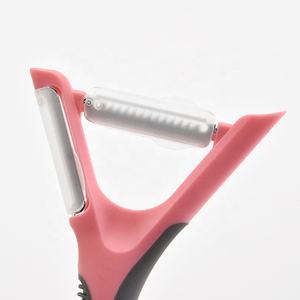 للبيع بالجملة أدوات مطبخ مقشرة فواكه على شكل حرف Y مبشرة خضروات صفيحة فواكه من الفولاذ المقاوم للصدأ جوليين جزرة - Product Image 5