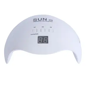 Venda quente Prego Luz com Display Led Salon Equipamentos Mesa Gel Polonês Cura Recarregável Prego Secador SUN UV LED Prego Lâmpada